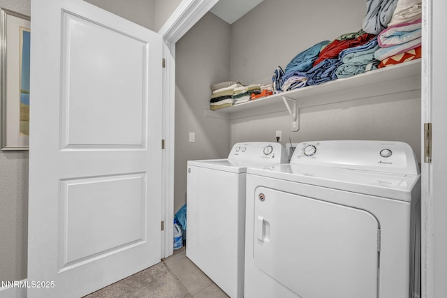 1940 Dark Horse Rd Unit C, Reno, NV 89521 - washroom featuring independent washer and dryer and light tile patterned floors