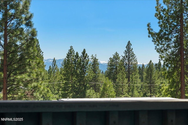 807 Alder Ave Unit 10, Incline Village, NV 89451 - balcony with a forest view