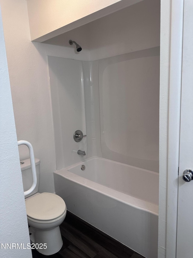 528 Smithridge Park, Reno, NV 89502 - full bathroom with toilet, shower / tub combination, and wood finished floors