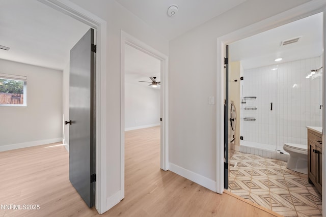 583 Marta Way, Reno, NV 89503 - hall featuring light wood-type flooring and baseboards