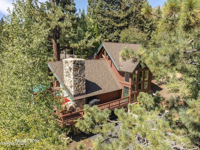968 Pyrite Ct, Incline Village, NV 89451 - aerial view of property and surrounding area
