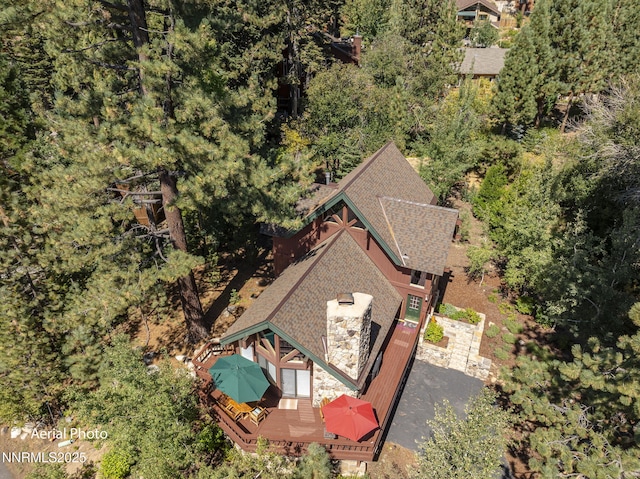 968 Pyrite Ct, Incline Village, NV 89451 - view from above of property