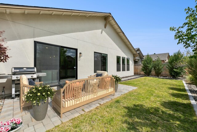 9621 Lane Garrett Dr, Reno, NV 89511 - back of property featuring stucco siding