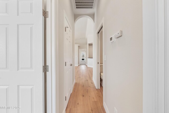 1260 Badger St, Silver Springs, NV 89429 - hallway with light wood finished floors and baseboards