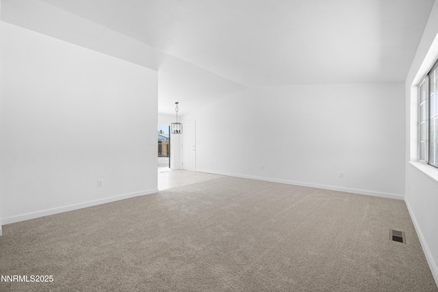 266 River Boat Rd, Dayton, NV 89403 - carpeted spare room with lofted ceiling and baseboards