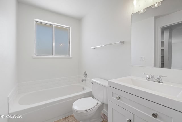 266 River Boat Rd, Dayton, NV 89403 - full bathroom featuring toilet, vanity, and a bath
