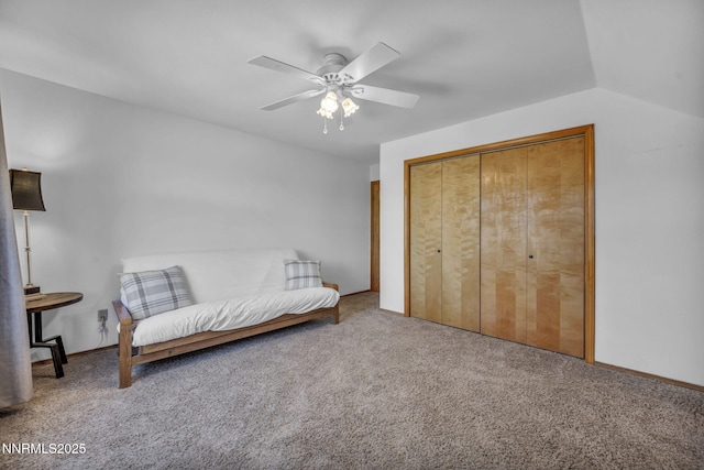 670 Valle Verde Dr, Sparks, NV 89441 - carpeted bedroom featuring a closet and a ceiling fan