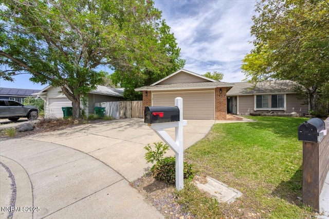 1832 Espee Ct, Sparks, NV 89434 - single story home featuring driveway, an attached garage, and brick siding