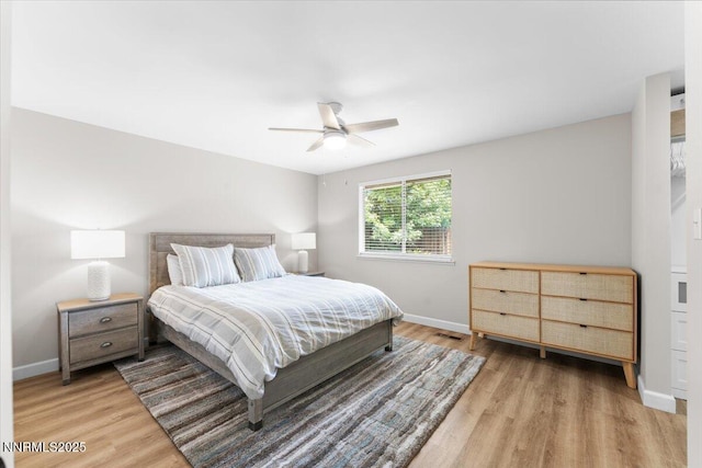 1832 Espee Ct, Sparks, NV 89434 - bedroom with wood finished floors, baseboards, and ceiling fan