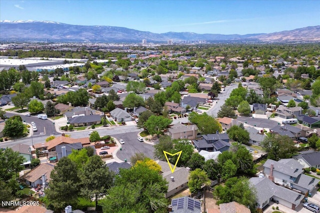 1832 Espee Ct, Sparks, NV 89434 - aerial perspective of suburban area featuring a mountainous background