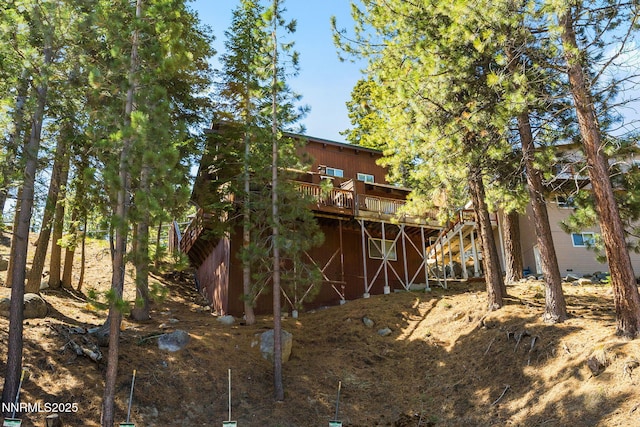 223 Ski Ct # B, Stateline, NV 89449 - view of outdoor structure with stairs