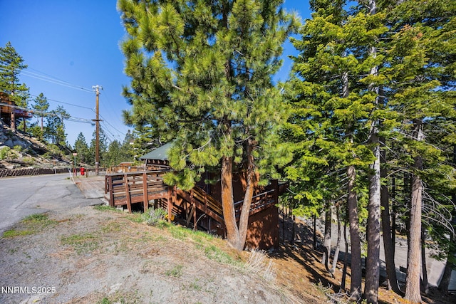 223 Ski Ct # B, Stateline, NV 89449 - view of yard with a deck