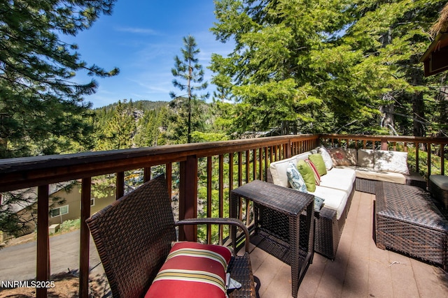 223 Ski Ct # B, Stateline, NV 89449 - deck with an outdoor living space