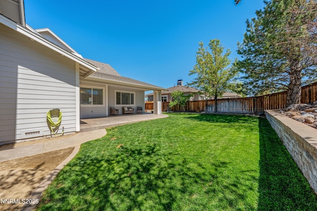 1011 Keystone Ct, Gardnerville, NV 89460 - view of yard featuring a patio