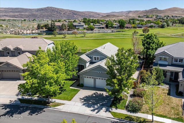 6740 Cinnamon Dr, Sparks, NV 89436 - aerial perspective of suburban area featuring mountains
