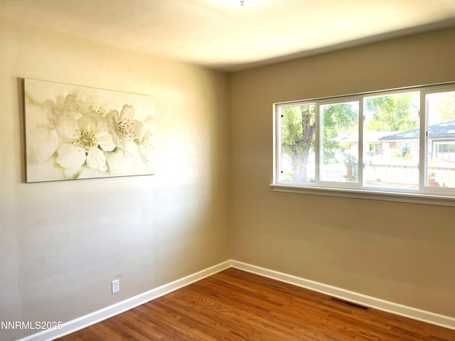 2485 Riviera St, Reno, NV 89509 - unfurnished room featuring baseboards and wood finished floors