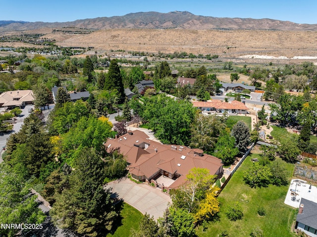 5101 Eldorado Dr, Reno, NV 89519 - aerial view of residential area with mountains