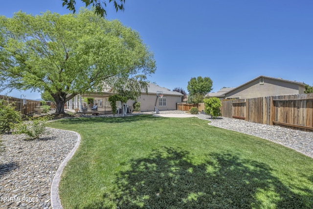 212 Portrush Ct, Dayton, NV 89403 - view of yard featuring a patio