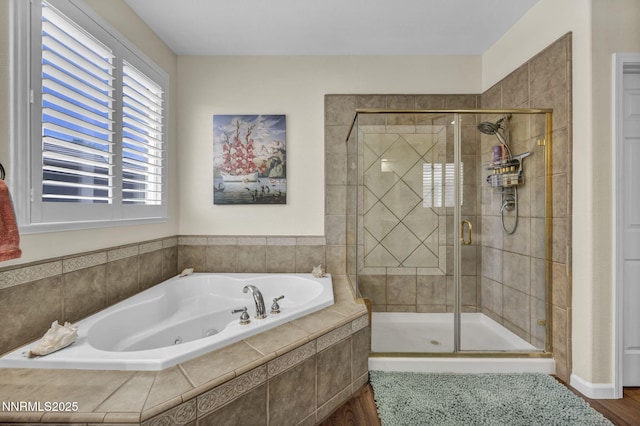 212 Portrush Ct, Dayton, NV 89403 - full bath featuring a jetted tub and a shower stall