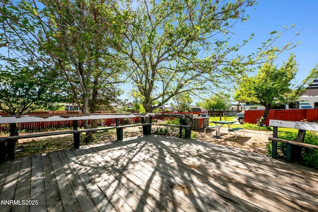 1341 Leonard Rd, Gardnerville, NV 89460 - view of wooden deck
