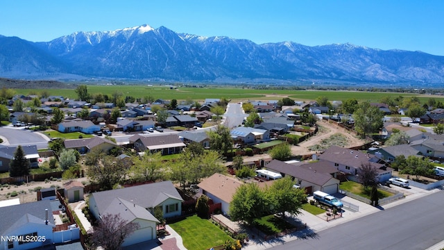 1341 Leonard Rd, Gardnerville, NV 89460 - aerial view of residential area with mountains