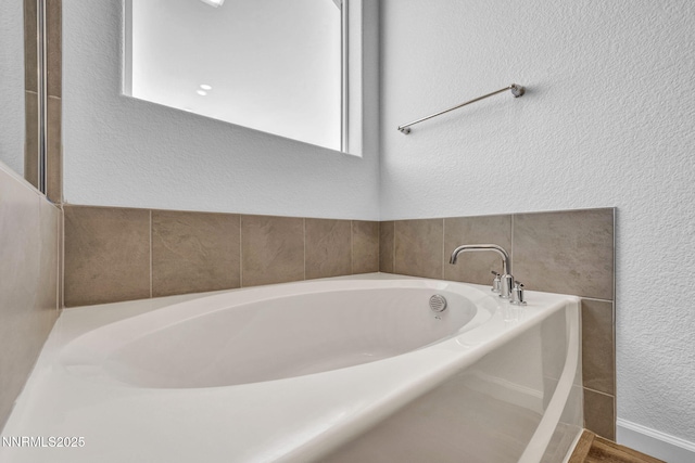 6776 Shell Ct Lot 51, Fernley, NV 89408 - bathroom with a bath and a textured wall