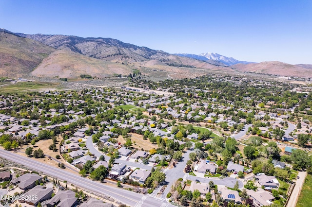 2080 St George Way, Carson City, NV 89703 - aerial perspective of suburban area featuring a mountain backdrop