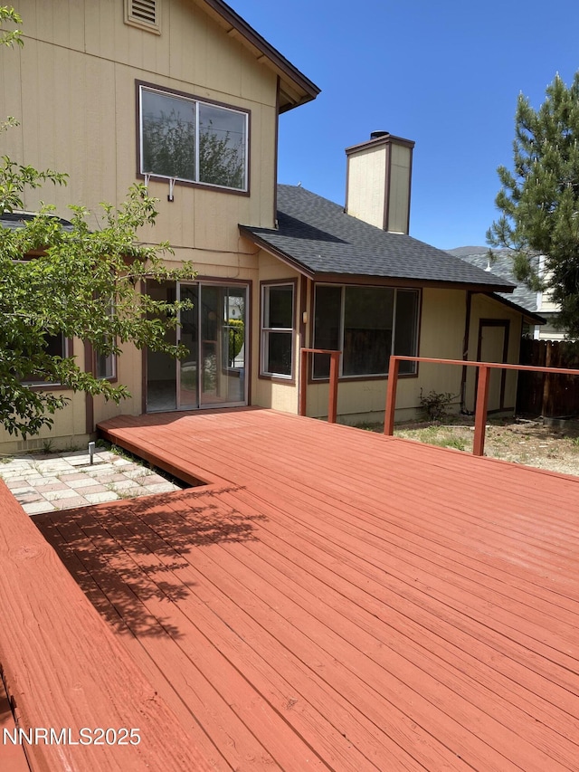 1070 Big Springs Rd, Reno, NV 89523 - view of wooden terrace