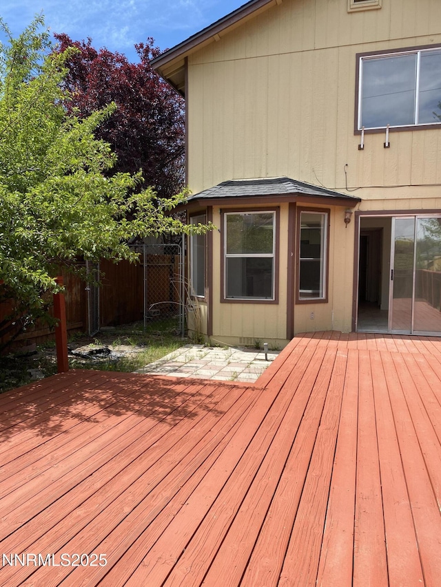1070 Big Springs Rd, Reno, NV 89523 - view of wooden terrace