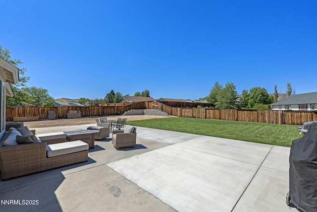 1427 Rosy Finch Dr, Spanish Springs, NV 89441 - view of patio / terrace with outdoor lounge area