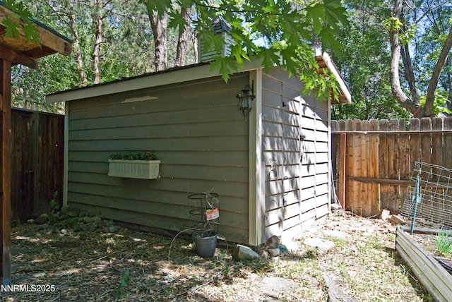 4115 Willowsprings Ct, Reno, NV 89519 - view of shed with a fenced backyard