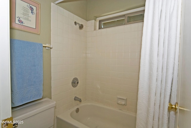 4115 Willowsprings Ct, Reno, NV 89519 - bathroom featuring shower / bath combo and toilet