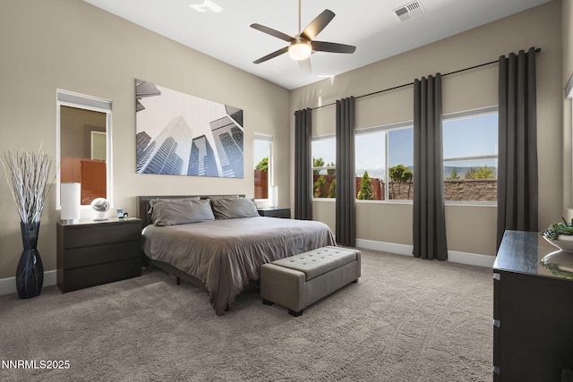 9425 Stony Hill Rd, Reno, NV 89521 - carpeted bedroom featuring baseboards and a ceiling fan