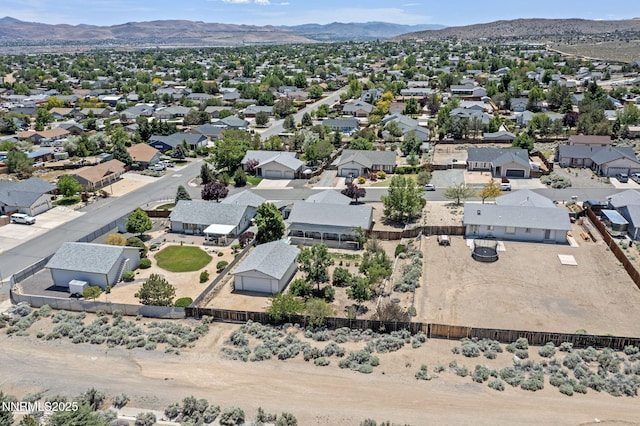 439 Beau Ct, Sparks, NV 89436 - aerial perspective of suburban area with a mountain backdrop