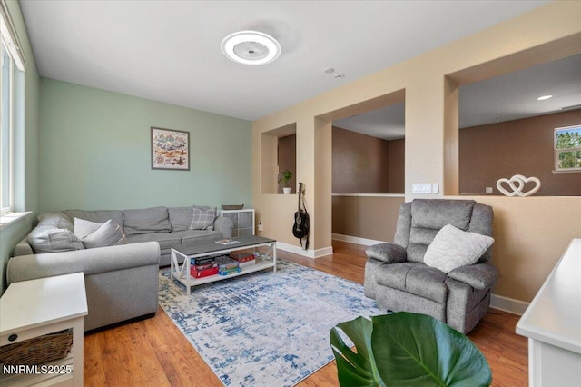 400 Sondrio Ct, Reno, NV 89521 - living area with wood finished floors and baseboards