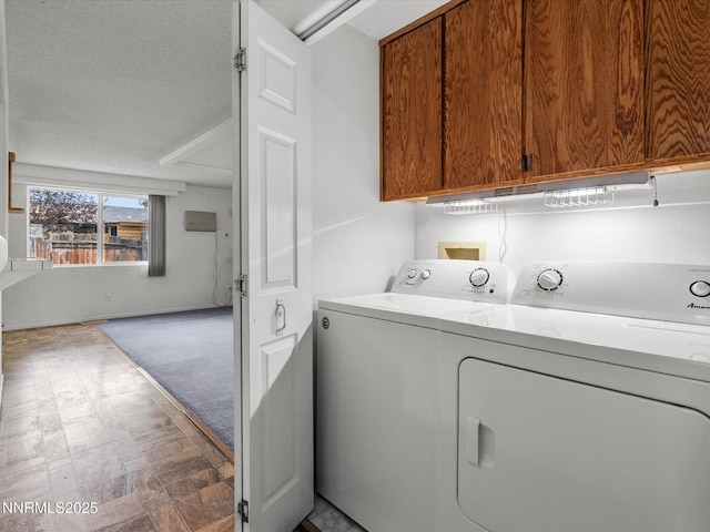 1344 Patricia Dr, Gardnerville, NV 89460 - washroom with cabinet space, independent washer and dryer, and tile patterned floors