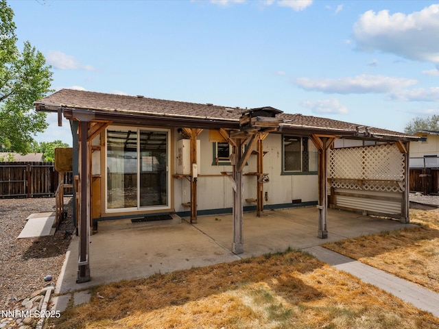 1344 Patricia Dr, Gardnerville, NV 89460 - back of house with a patio