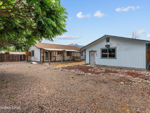 1344 Patricia Dr, Gardnerville, NV 89460 - rear view of house featuring a patio