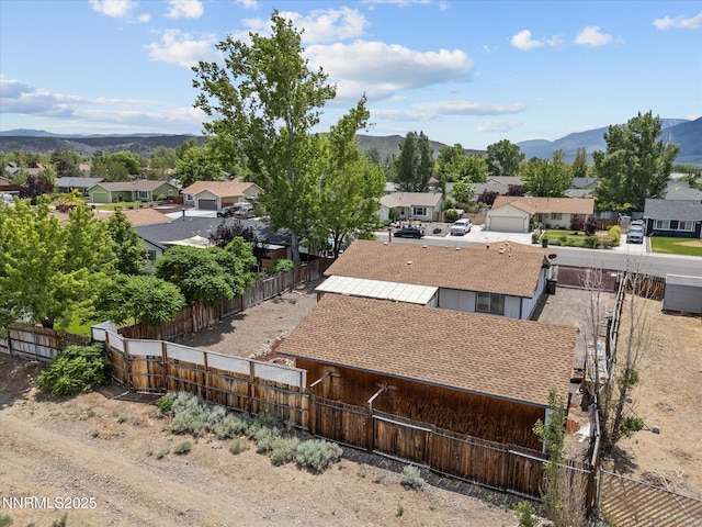 1344 Patricia Dr, Gardnerville, NV 89460 - aerial perspective of suburban area with mountains