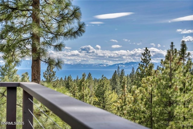 517 Driver Way, Incline Village, NV 89451 - mountain view featuring a large body of water