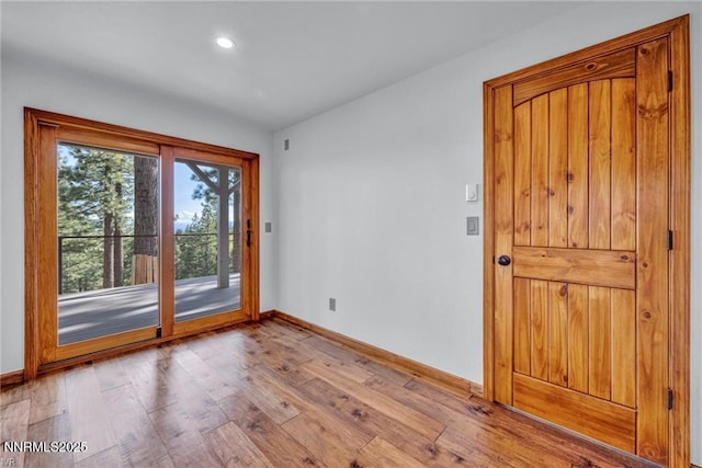 517 Driver Way, Incline Village, NV 89451 - entryway featuring wood finished floors and recessed lighting