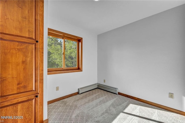 517 Driver Way, Incline Village, NV 89451 - empty room with a baseboard radiator and carpet flooring