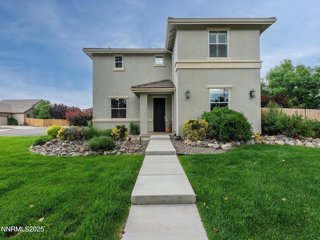 1105 Fiore Ct, Minden, NV 89423 - traditional-style home with stucco siding