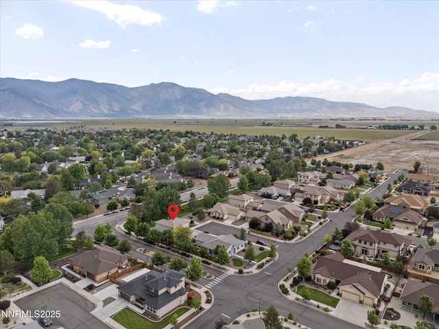 1105 Fiore Ct, Minden, NV 89423 - aerial perspective of suburban area with mountains