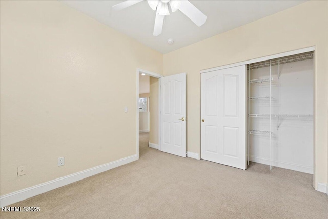 1239 Flintwood Dr, Carson City, NV 89703 - unfurnished bedroom with carpet, baseboards, a closet, and ceiling fan