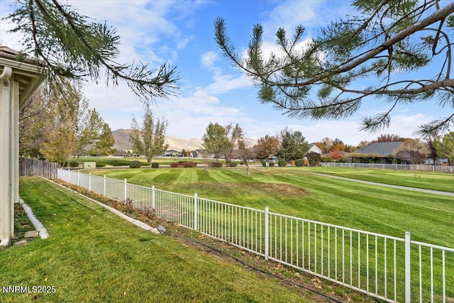 1239 Flintwood Dr, Carson City, NV 89703 - view of yard with a mountain view