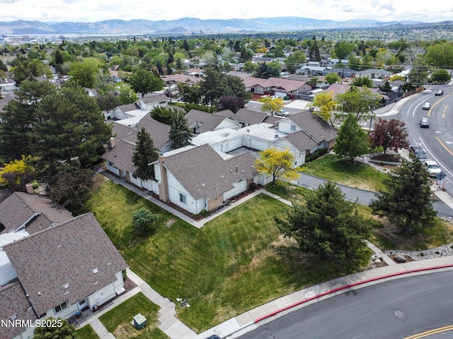 1220 Conway Ln, Reno, NV 89503 - aerial view of residential area featuring a mountainous background