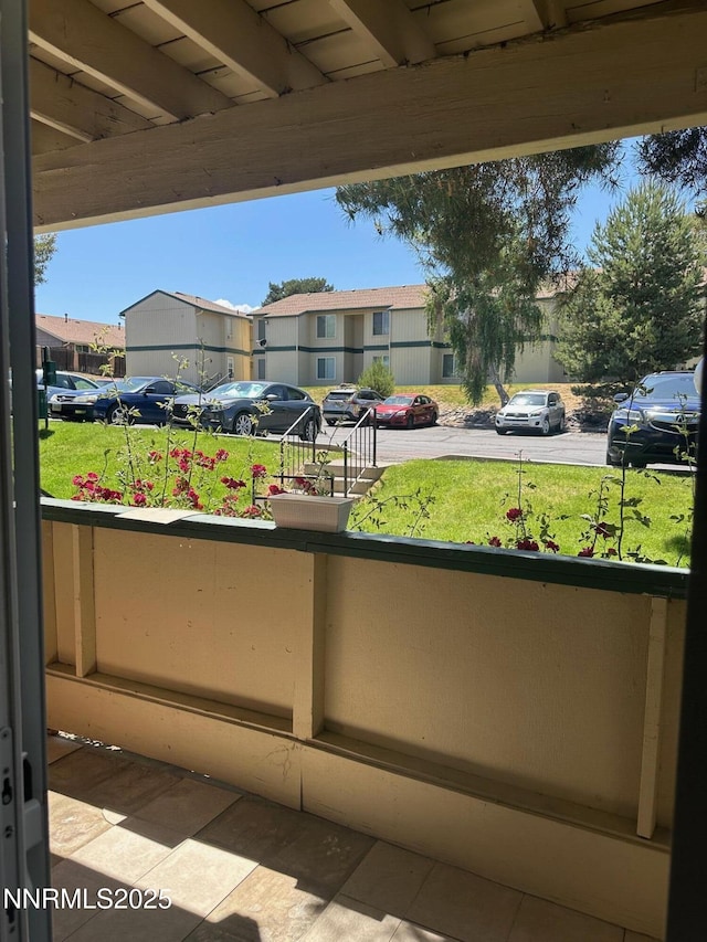 3926 Clear Acre Ln Unit 107, Reno, NV 89512 - view of patio featuring a residential view
