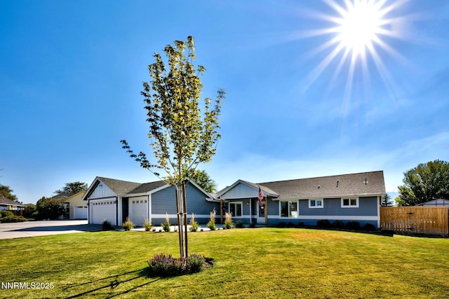 772 Mammoth Way, Gardnerville, NV 89460 - ranch-style house with concrete driveway and an attached garage