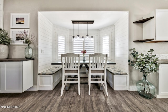 772 Mammoth Way, Gardnerville, NV 89460 - dining area featuring dark wood-type flooring